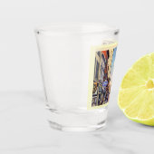 ゲイ通り，テネシー州，ノックスビルヴィンテージ ショットグラス (左)