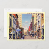 ゲイ通り,ノックスビル,テネシーヴィンテージはがき ポストカード (正面/裏面)