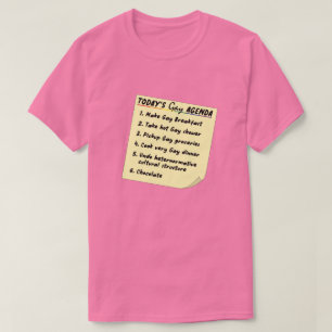 ゲイ・アジェンダ (LGBT レズビアン トランスジェンダー) Tシャツ
