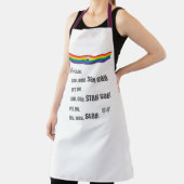 ゲイ。ゲイ。スレイ。 エプロン (インサイチュ)