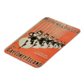 ゲイ・コニー島の「マシュー&ブルガー」のポスター マグネット (左側)