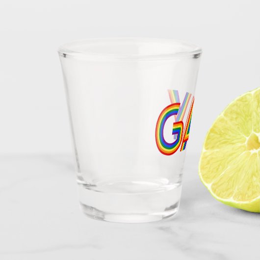ゲイ ショットグラス (左)
