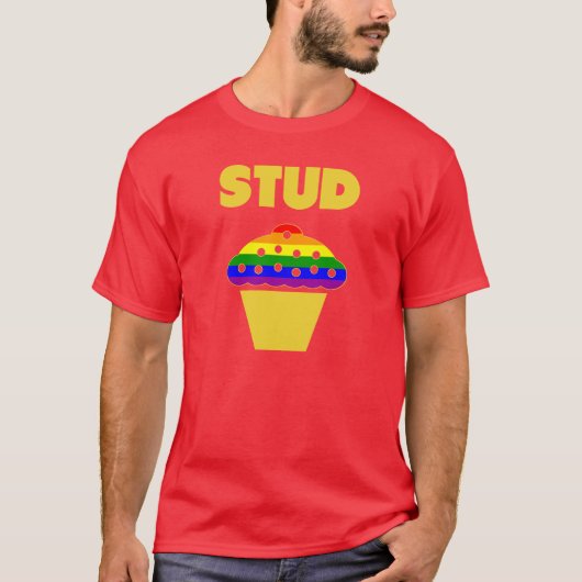 ゲイ・スタッド・マフィン Tシャツ (正面)