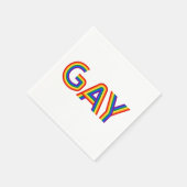 ゲイ スタンダードカクテルナプキン (角)