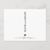 ゲイ-ティーニ | セーブ・ザ・デート 案内ポストカード (裏面)