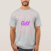 ゲイ・ディメンション・パープル Tシャツ (正面)