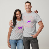 ゲイ・ディメンション・パープル Tシャツ (ユニセックス)