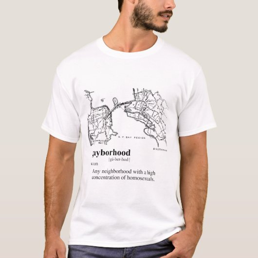 ゲイ・ネイバーフッド Tシャツ (正面)