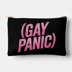 ゲイ・パニック LGBTQ プライド デザイン アクセサリーポーチ