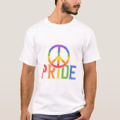 ゲイ・ピース・プライド Tシャツ (正面)