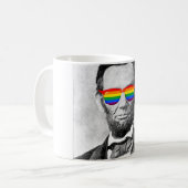 ゲイ・ブラハム・リンカーン コーヒーマグカップ (正面左)