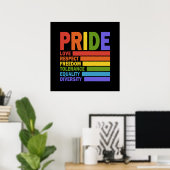 ゲイ・プライド月間LGBT ポスター (ホームオフィス)