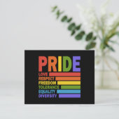 ゲイ・プライド月間LGBT 招待状 (スタンド正面)