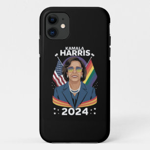 ゲイ プライド カマラ ハリス 2024 副大統領 LGBTQ+ iPhone 11 ケース