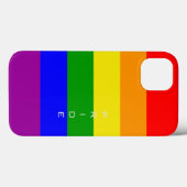 ゲイ プライド カラーズ レインボー フラッグ プライド Case-Mate iPhoneケース (裏面 (横))