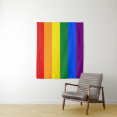 ゲイ プライド フラッグ 50 x 60 タペストリー (インサイチュ)