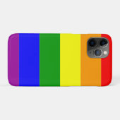 ゲイ・プライド・レインボーフラッグ Case-Mate iPhoneケース (裏面(横))