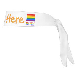 ゲイ・プライド・レインボーフラッグ LGBTQ アイデンティティ タイヘッドバンド