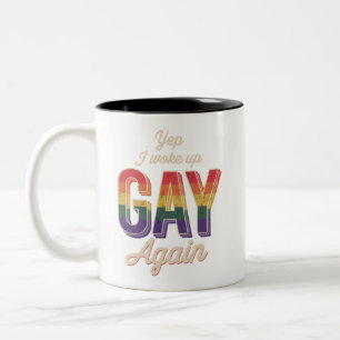 ゲイ プライド レインボー クィア CSD パーティー LGBT ツートーンマグカップ