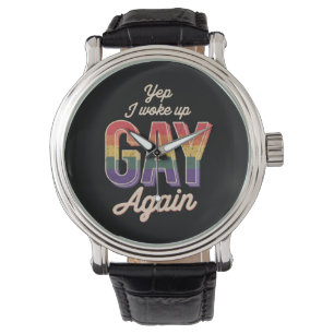 ゲイ プライド レインボー クィア CSD パーティー LGBT 腕時計