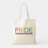 ゲイ プライド レインボー LGBT トートバッグ (裏面)