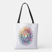 ゲイ プライド レインボー LGBT トートバッグ (裏面)