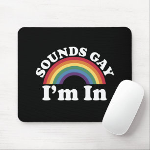 ゲイ プライド LGBT レインボー サウンド ゲイ だって好き マウスパッド