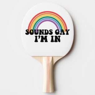 ゲイ プライド LGBT レインボー サウンド ゲイ だって好き 卓球ラケット