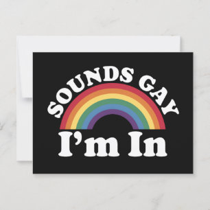 ゲイ プライド LGBT レインボー サウンド ゲイ だって Pride ポストカード