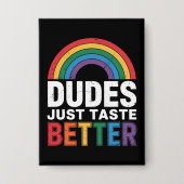 ゲイ プライド LGBTQ おもしろギフト 缶バッジ (正面)