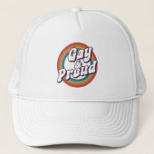 ゲイ プライド LGBTQ+ キャップ (正面)