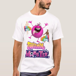ゲイ プライド LGBTQ+ シュガーダディ トゥウィンク モンスター Tシャツ