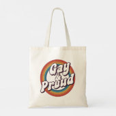 ゲイ プライド LGBTQ+ トートバッグ (裏面)