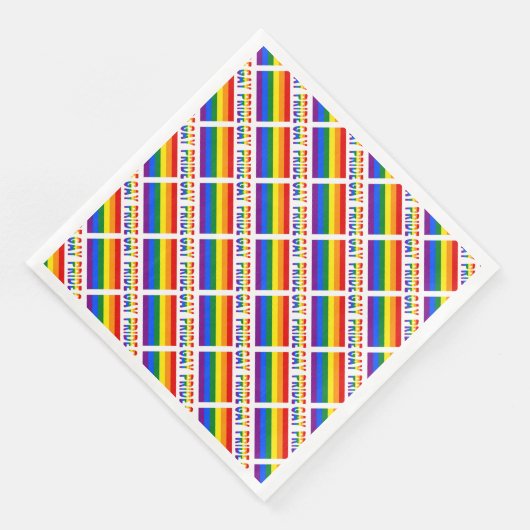 ゲイ・プライド LGBTQ レインボー タイル柄 パーティー (コーナー)