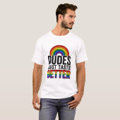 ゲイ プライド LGBTQ 贈り物 面白い Tシャツ (正面フル)