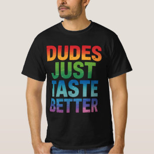 ゲイ プライド LGBTQ 面白い ゲイ男子はただおいしく見える Tシャツ
