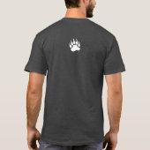 ゲイ・ベア・プライド・グランジ・ファーロシャス・ベア PRIDE COLORS Tシャツ (裏面)