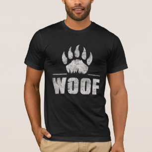 ゲイ・ベア・プライド・ダストレスド・ベア・パウ・ワフ Tシャツ