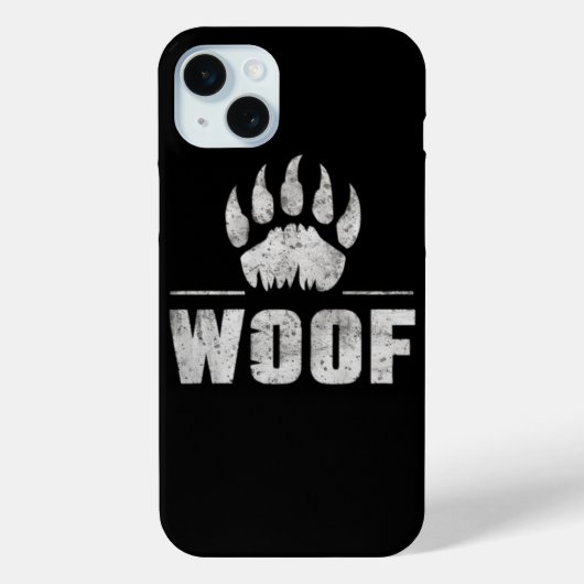 ゲイ・ベア・プライド ダストレス ベア・パウ・ウーフ Case-Mate iPhoneケース (裏面)