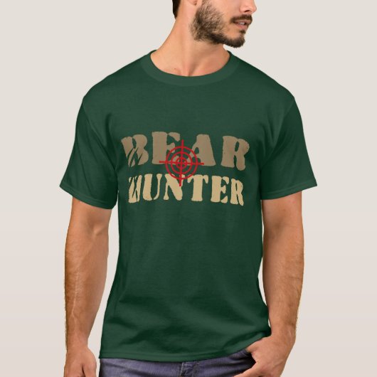 ゲイ・ベア・プライド・ベア・ハンター Tシャツ (正面)