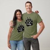 ゲイ・ベア・プライド・ベア・パウ・アイ・ハート・マイ・ベア Tシャツ (ユニセックス)