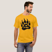 ゲイ・ベア・プライド・ベア・パウ I heart My ベア Tシャツ (正面フル)