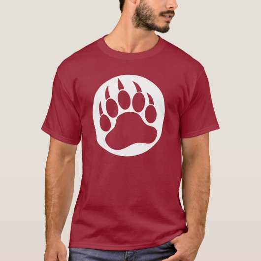 ゲイ・ベア・プライド・ベア・パウ Tシャツ (正面)