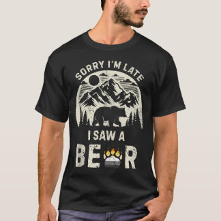 ゲイ・ベア・プライド・レトロ・ハイキング・パロディ・パウ Tシャツ