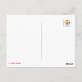 "ゲイ・ベア?違うわよ!" – サシ―なレザーベア ポストカード (裏面)