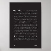 ゲイ ポスター (正面)