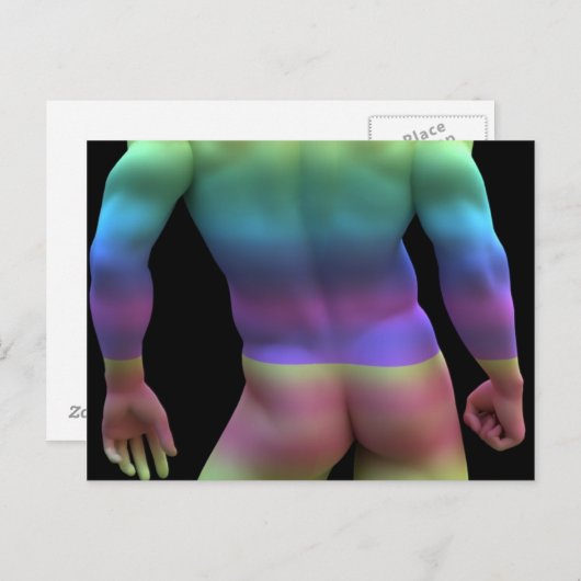 ゲイ ポストカード (正面/裏面)