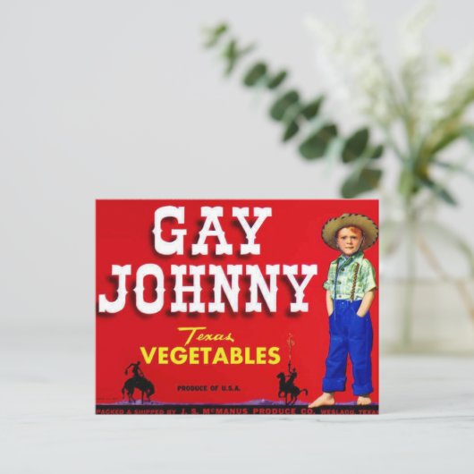 ゲイ ポストカード (スタンド正面)