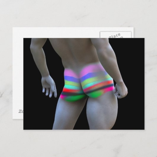 ゲイ ポストカード (正面/裏面)