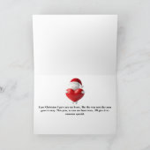 ゲイ "ラスト・クリスマス" 楽しいクリスマスカード! カード (内部)